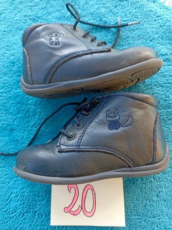 Bottines cuir Pat et Ripaton T.20