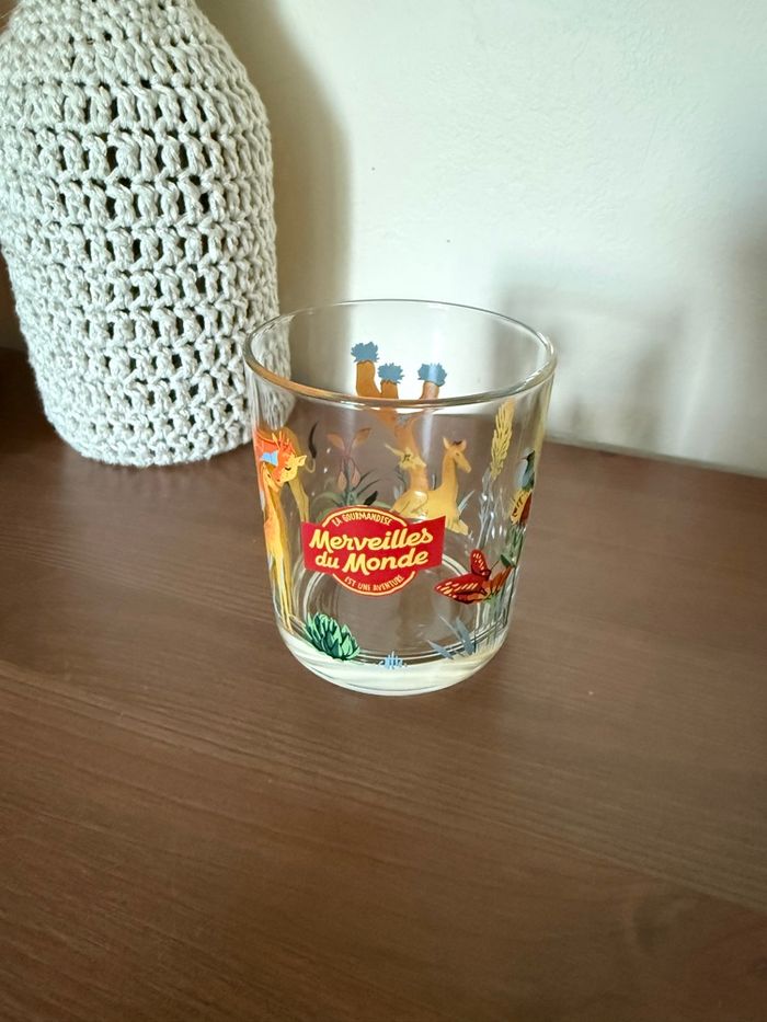 Verres girafes merveilles du monde - photo numéro 2