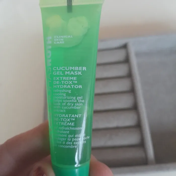 masque gel au concombre