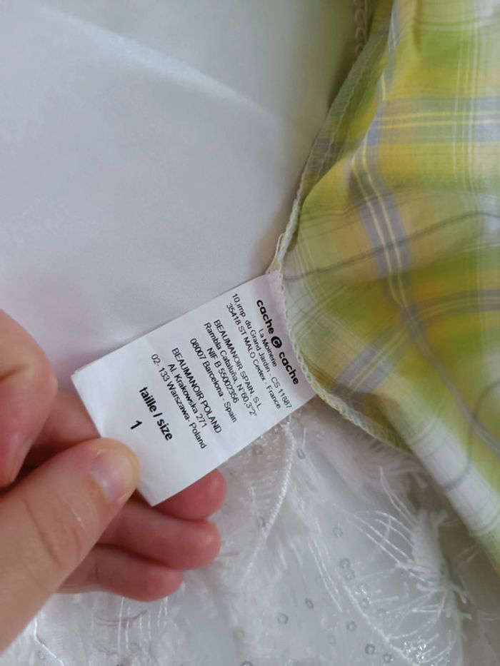 Chemise à carreaux taille 36 - photo numéro 7