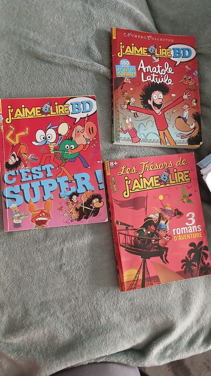 Lot de 7 livres j'aime lire - photo numéro 3