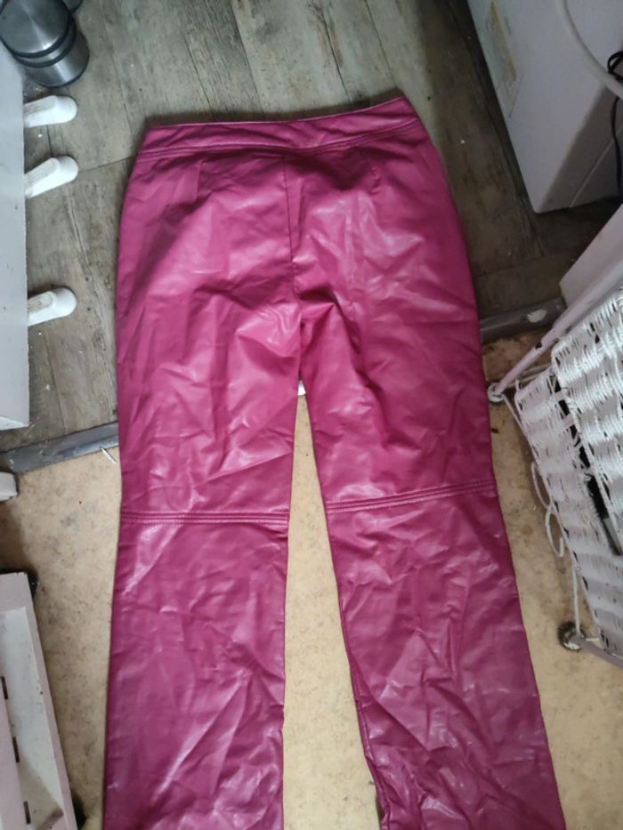 Pantalon imitation cuir 36 - photo numéro 4