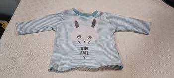 T-shirt manches longues 3 mois