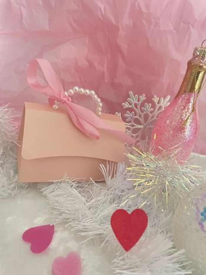 Pink Jul Box t-shirt noir rose paillettes - photo numéro 3