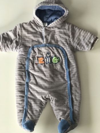 Combinaison grise Big Boss naissance