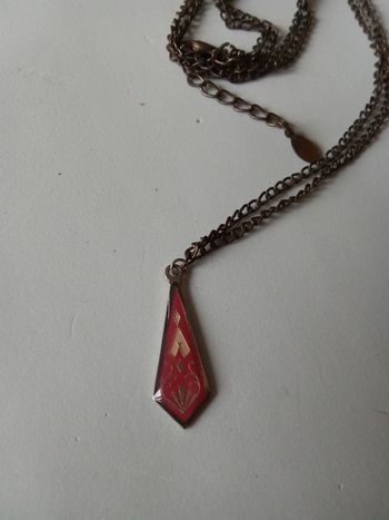 Collier vintage longue chaine