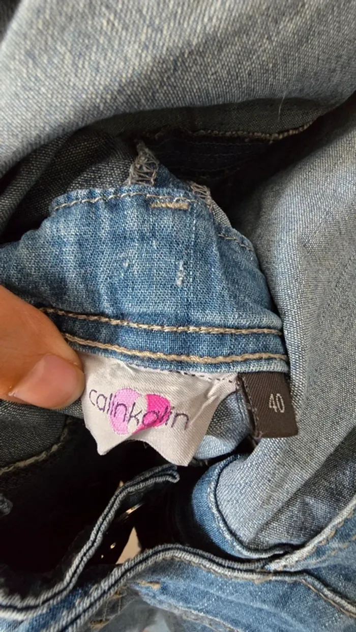Salopette en jeans de Grossesse - photo numéro 3