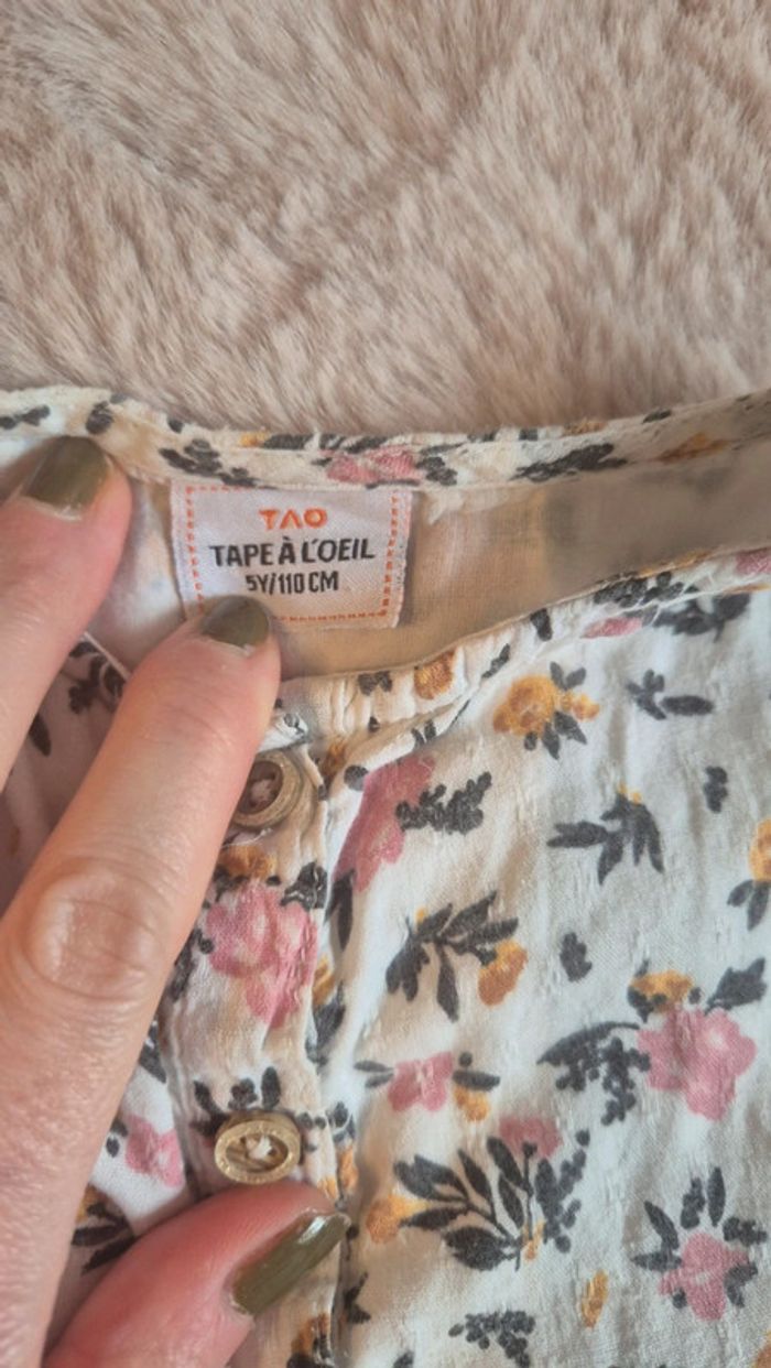Robe fleurie trapèze boho Tape à l'œil 💓 5 ans - photo numéro 3