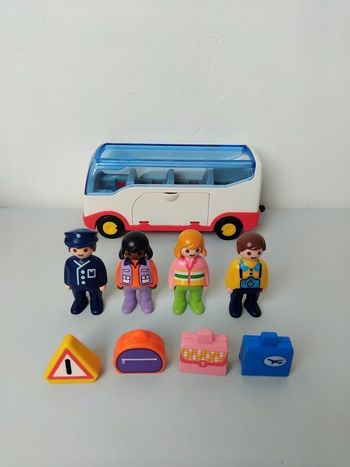 PLAYMOBIL 123 Bus et Bonhommes 6773 Junior Complet 🚌
