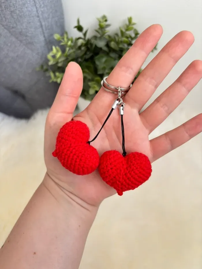 Porte clés Cœurs - photo numéro 3