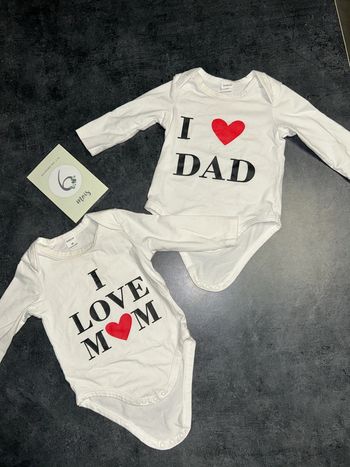 Lot de 2 bodies