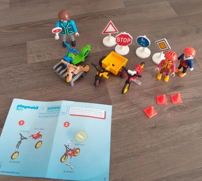 Playmobil 5571 (enfants avec agent de la sécurité routière) - photo numéro 3
