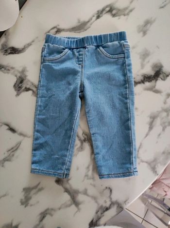 Jean leeging taille 9 mois 71 cm