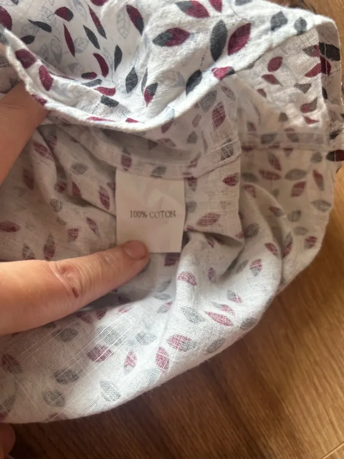 Chemise manche Courte en Coton - photo numéro 5