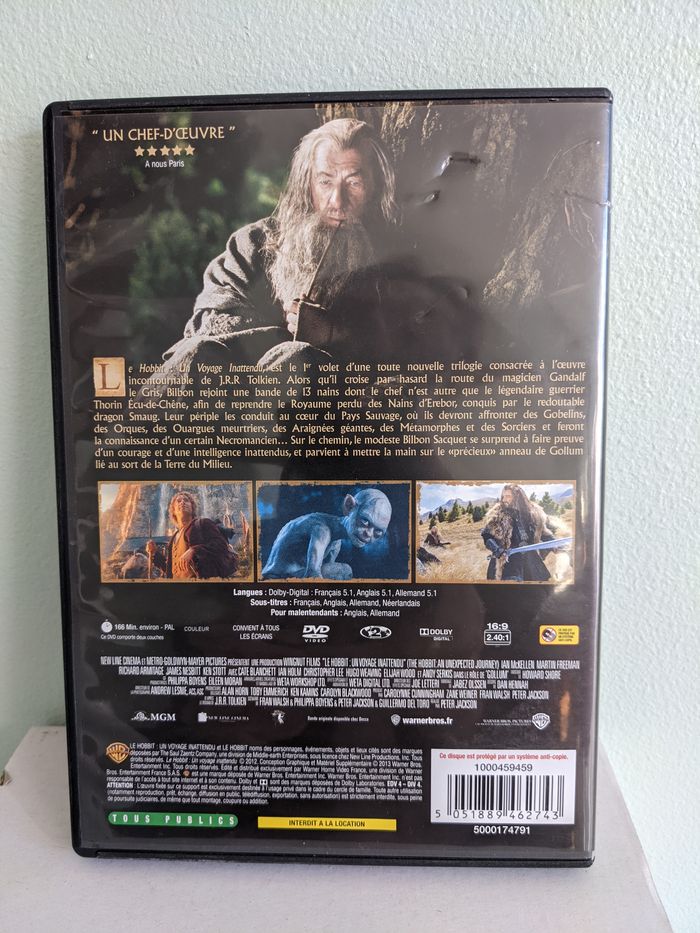 Le Hobbit " Un voyage inattendu " ( DVD ) - photo numéro 2