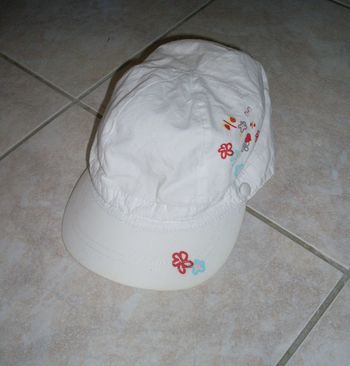 casquette orchestra blanche taille 47 cm