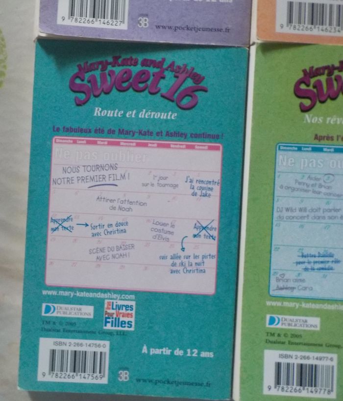 SWEET 16 Mary-Kate et Ashley Olsen Ed. Pocket Jeunesse - photo numéro 4