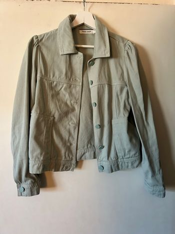 Veste jean naf naf verte taille 38