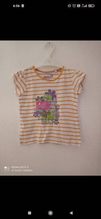 T-shirt Lupilu en 4 ans