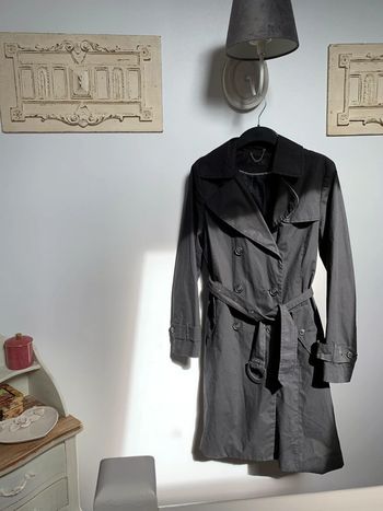 Trench-coat noir