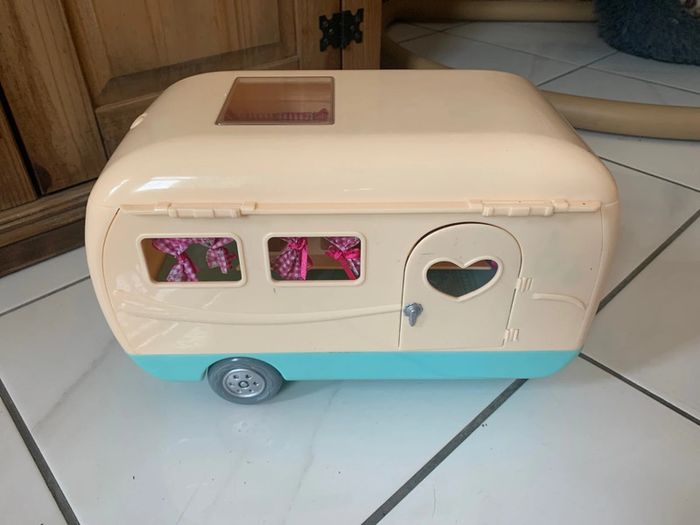 Caravane et voiture type Sylvanian li’l woodzeez - photo numéro 6