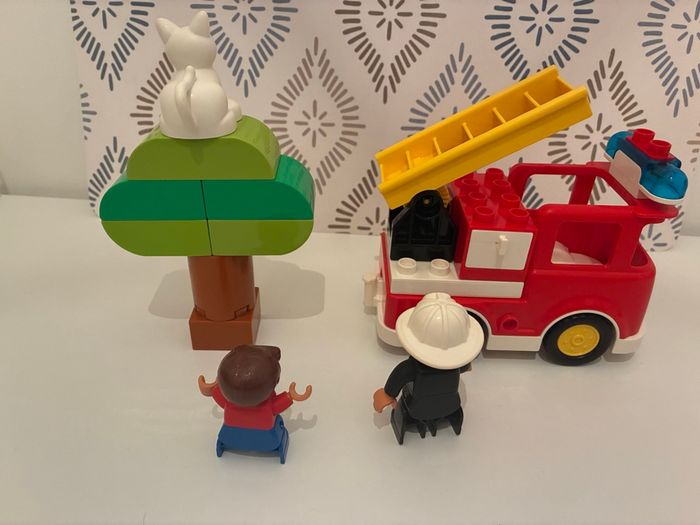 Lego duplo 10901 camion de pompiers - photo numéro 2