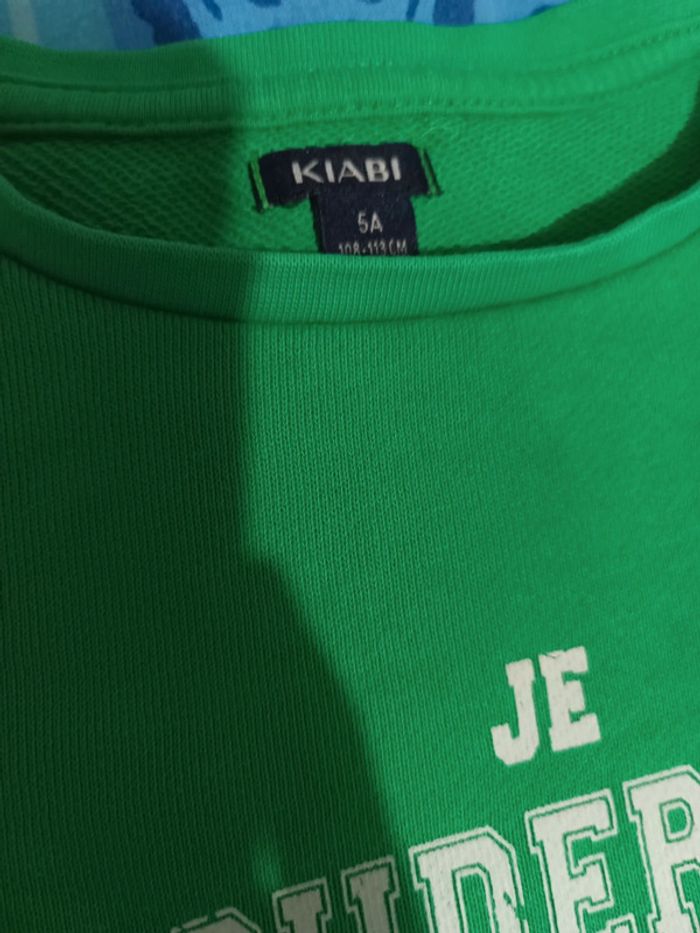 Pull vert 5 ans - photo numéro 2