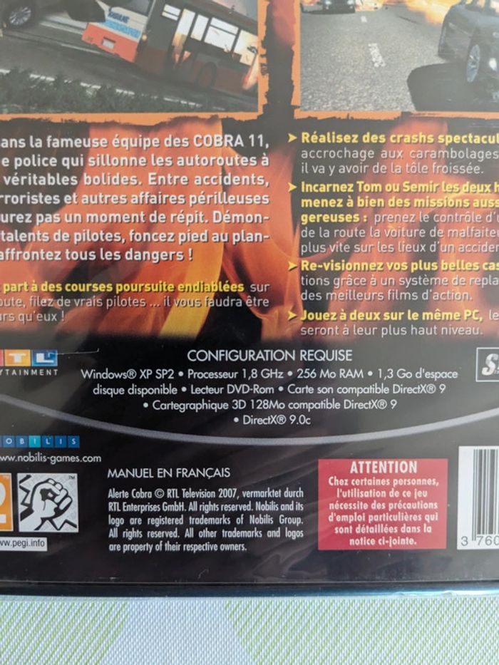 Jeu Alerte Cobra PC - photo numéro 3
