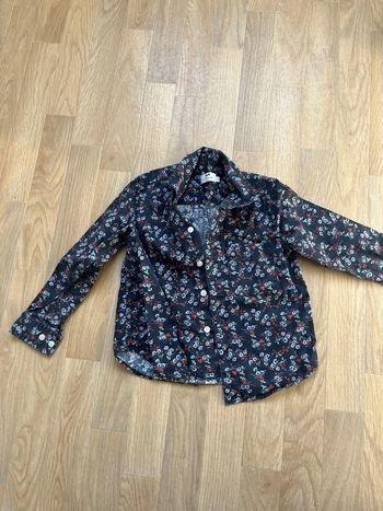 Chemise à fleurs 4 ans cyrillus