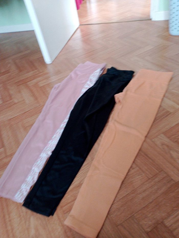 Lot de 3 leggings de sports - Taille L - photo numéro 4