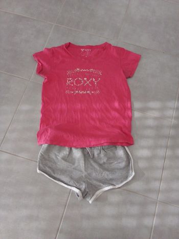 T-shirt Roxy et short