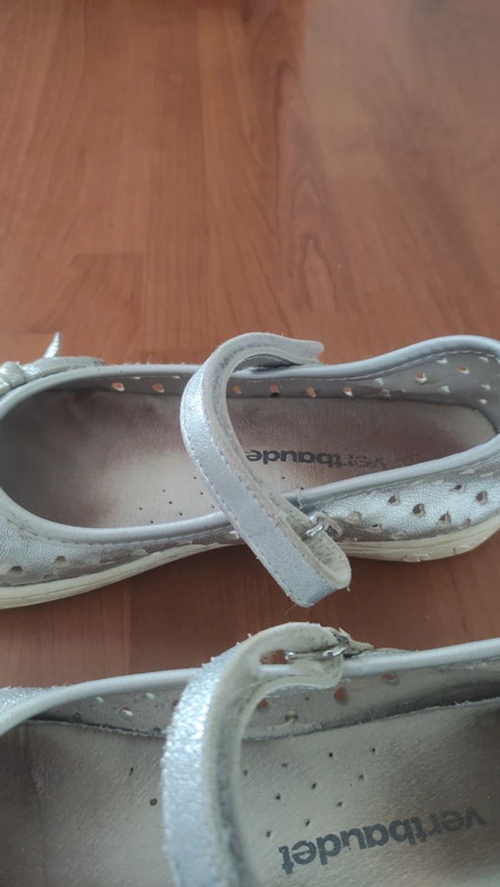 Ballerines ajourées grises Verbaudet pointure 34 - photo numéro 9