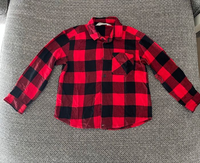 Chemise à carreaux