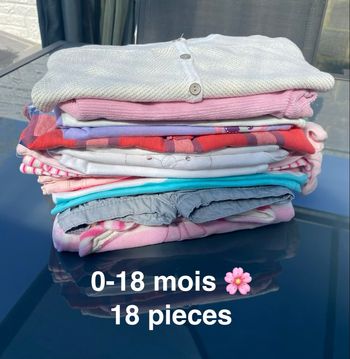 Liquidation de vêtements fille naissance à 18mois 🌸 18 pieces