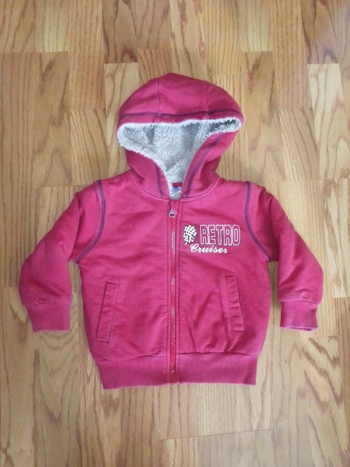 Gilet zippé sherpa chaud 24 mois