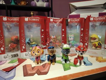 Vend lot de 9 tonies pat patrouille