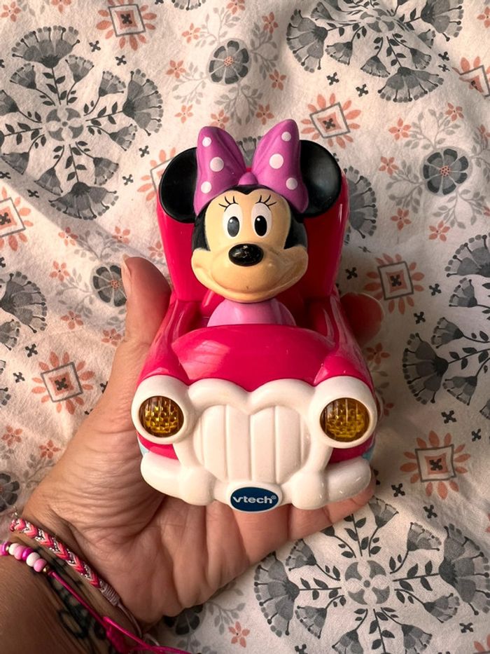 Voiture Minnie vtech sonore
