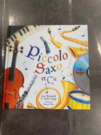 Livre piccolo saxo et cie