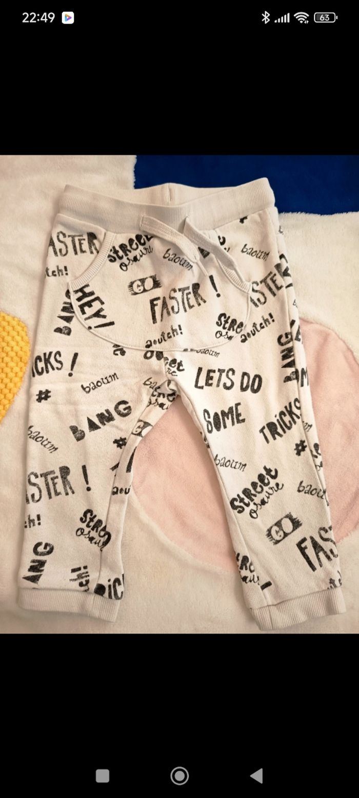 Lot de joggings 12 mois - photo numéro 2