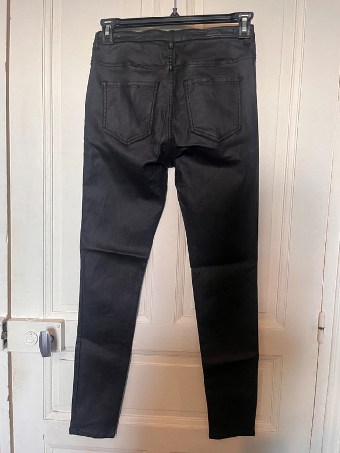 Pantalon simili cuir jdy taille L - photo numéro 4