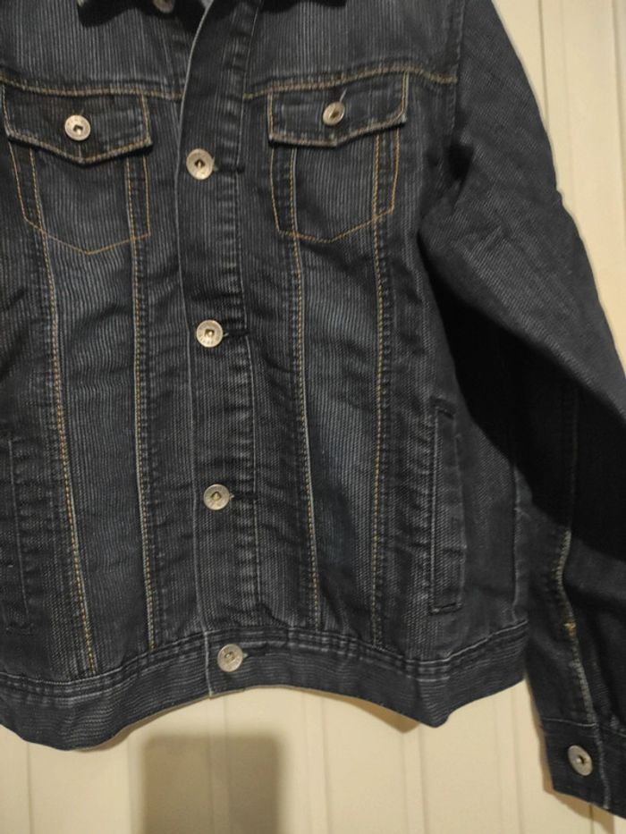 Veste jeans YCC garçon 12 ans bleu nuit - photo numéro 2