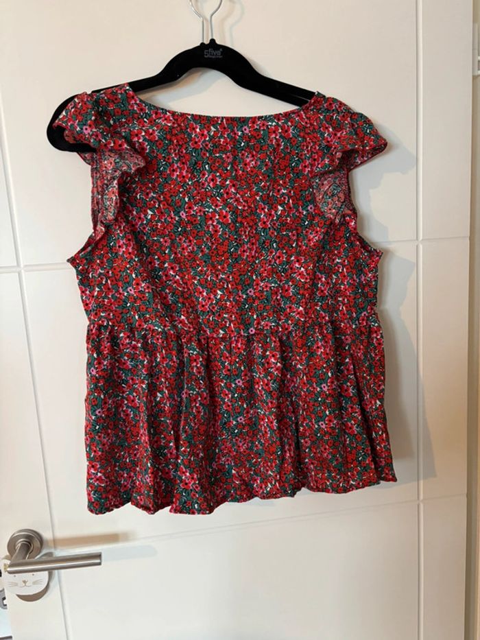 Blouse motif coquelicot - SHEIN - photo numéro 5