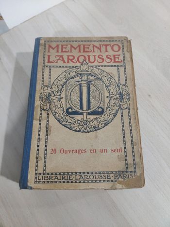 Mémento Larousse 20 ouvrages en un seul