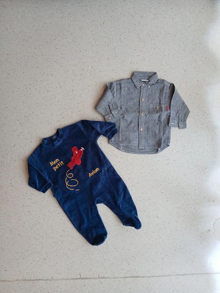 Lot revendeur 38 vêtements bébé garçon - photo numéro 7
