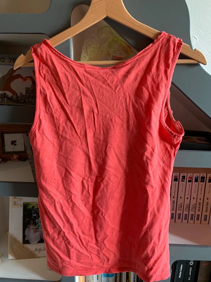 Débardeur corail Camaieu - photo numéro 3