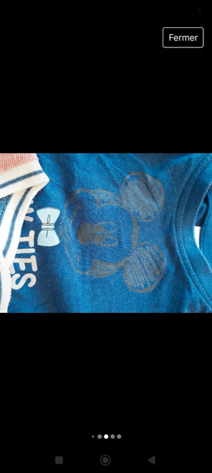 Lot tee shirt manches longues 6mois - photo numéro 5