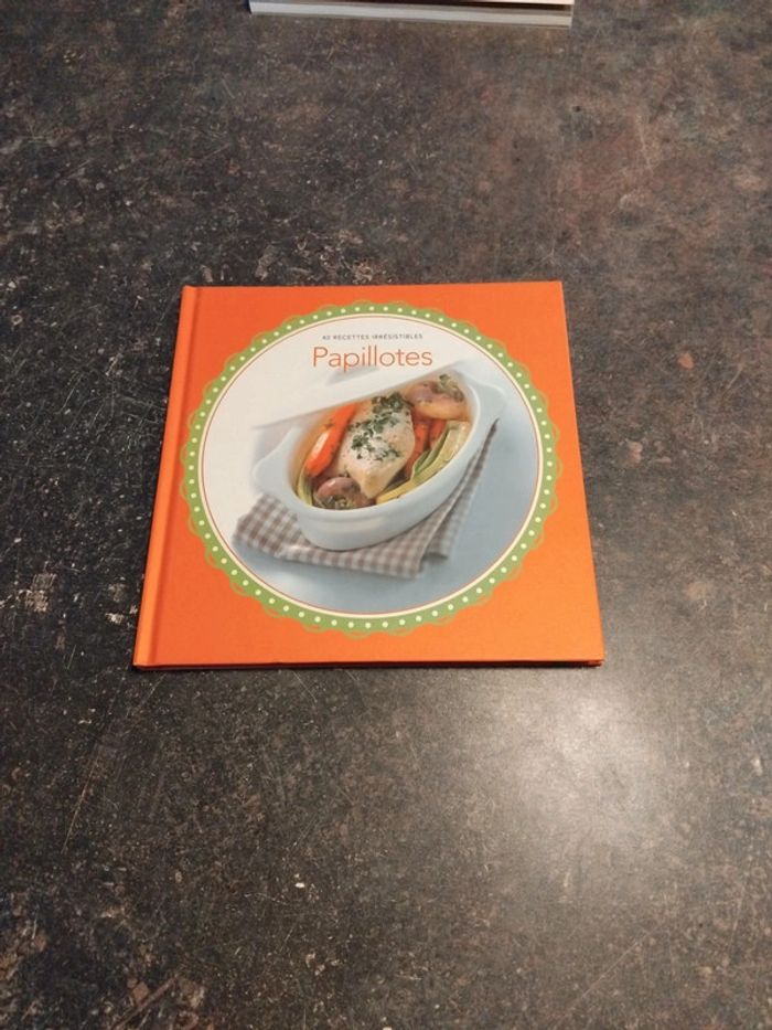 Livre recettes papillotes