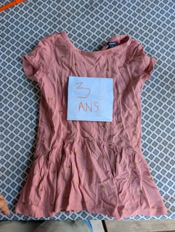 Robe bébé fille 3 ans
