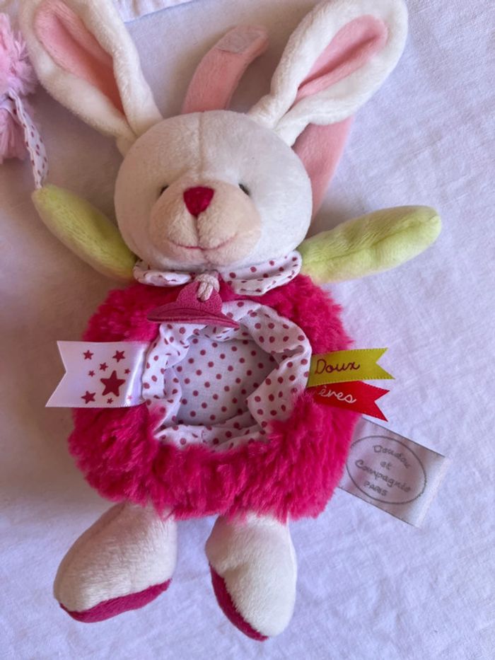 Doudou avec lumière douce rose - photo numéro 4