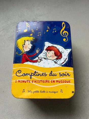 Comptines du soir 1 minute d’histoire en musique 